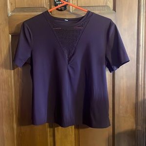 Lululemon purple short sleeve top
